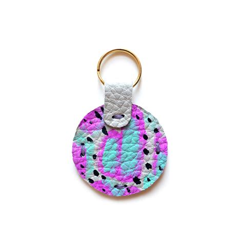 Abstract Key Chain .